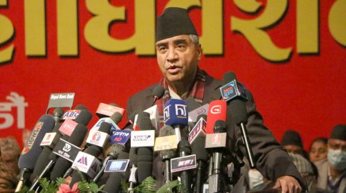 एमसीसी राष्ट्रघाती भन्नेले पढेको छैन, म प्रधानमन्त्री भएको बेला राष्ट्रघाती सम्झौता गरौँला त ? : देउवा