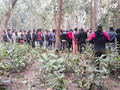 रुखमा बाँधेर नग्न बनाई २५ वर्षीय युवकको टाउको छिनालेर हत्या