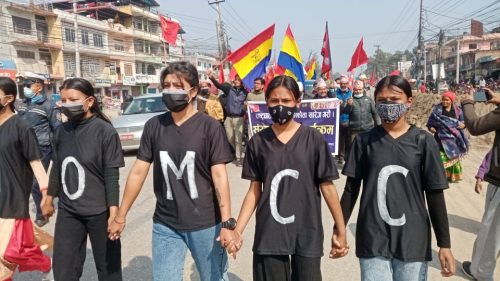 एसीसीको विरोध गर्दै कावासोतीमा प्रदर्शन-फोटो फिचर