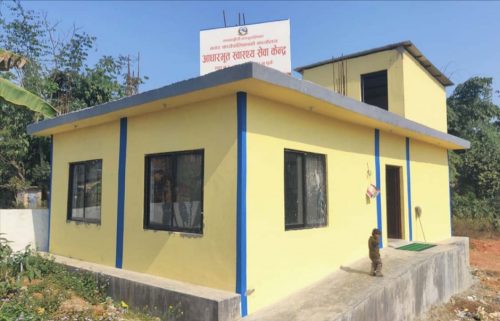 कावासोती-८को आधारभुत स्वास्थ्य केन्द्रको जग्गा व्यक्तिको स्वामित्वमा नामसारी