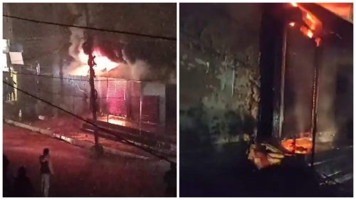परासीमा एग्रोभेट र फेन्सी पसलमा आगलागी हुदाँ लाखौंको क्षति
