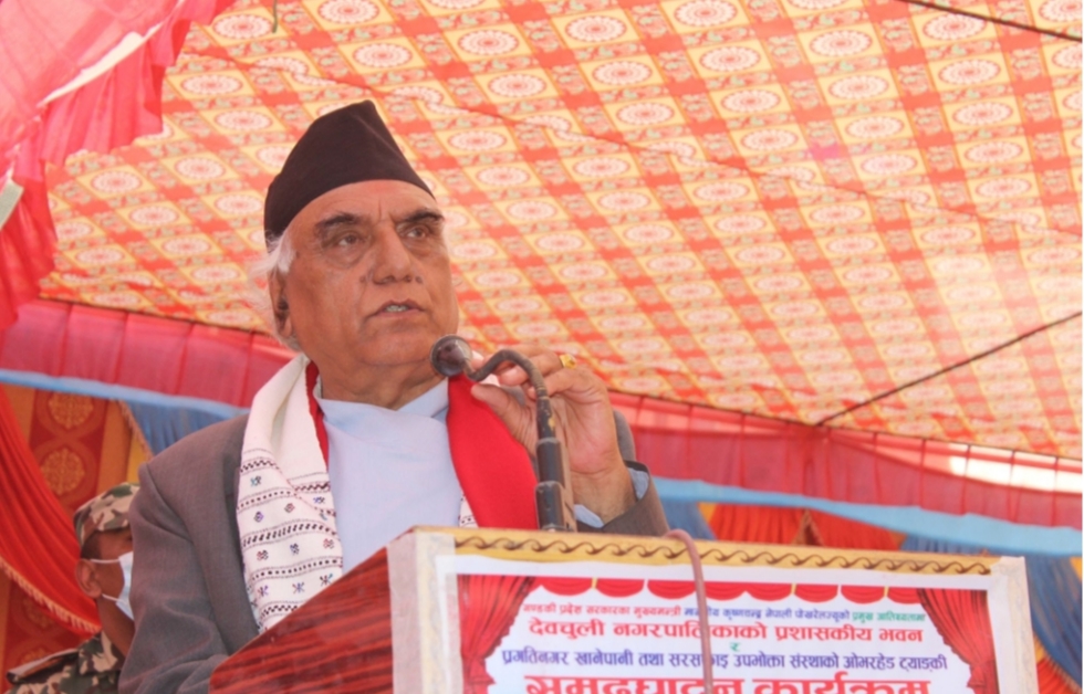 देवचुली सहित नवलपुरको सुकुम्बासी समस्या छिट्टै समाधान हुन्छ :मुख्यमन्त्री पोख्रेल