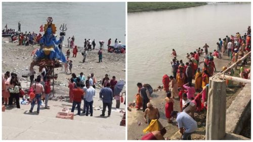 नयाँ बर्षमा नारायणीमा घुईचो