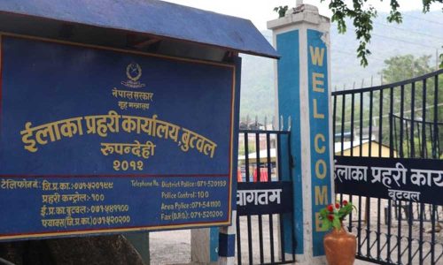 बुटवलको प्रहरी हिरासतमा रहेका नेपाली रेटिएको अवस्थामा फेला