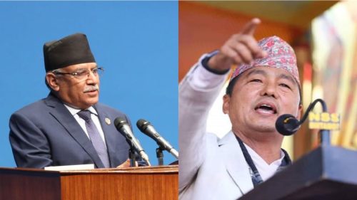 शनिबार दलदलेमा प्रचण्ड र लिङ्देन आमुन्नेसामुन्ने हुँदै