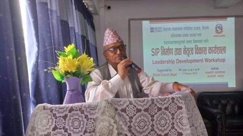 विद्यालयहरुको योजना नै नगरको शैक्षिक योजना हुनेछ : नगरप्रमुख भुसाल