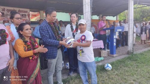 ३६ औं युनाइटेड गोल्डकप सुरु: सचिब मरासिनीले उदघाटन गरेको खेलमा ओल्डस्टार कावासोती विजयी