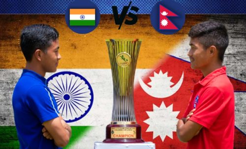 साफ यू–१७ च्याम्पियनसिप : उपाधिका लागि नेपाल र भारत भिडदै