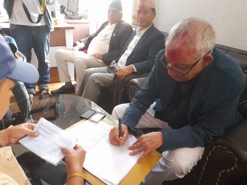 नवलपुरमा ७६ जनाको उम्मेदवारी दर्ता