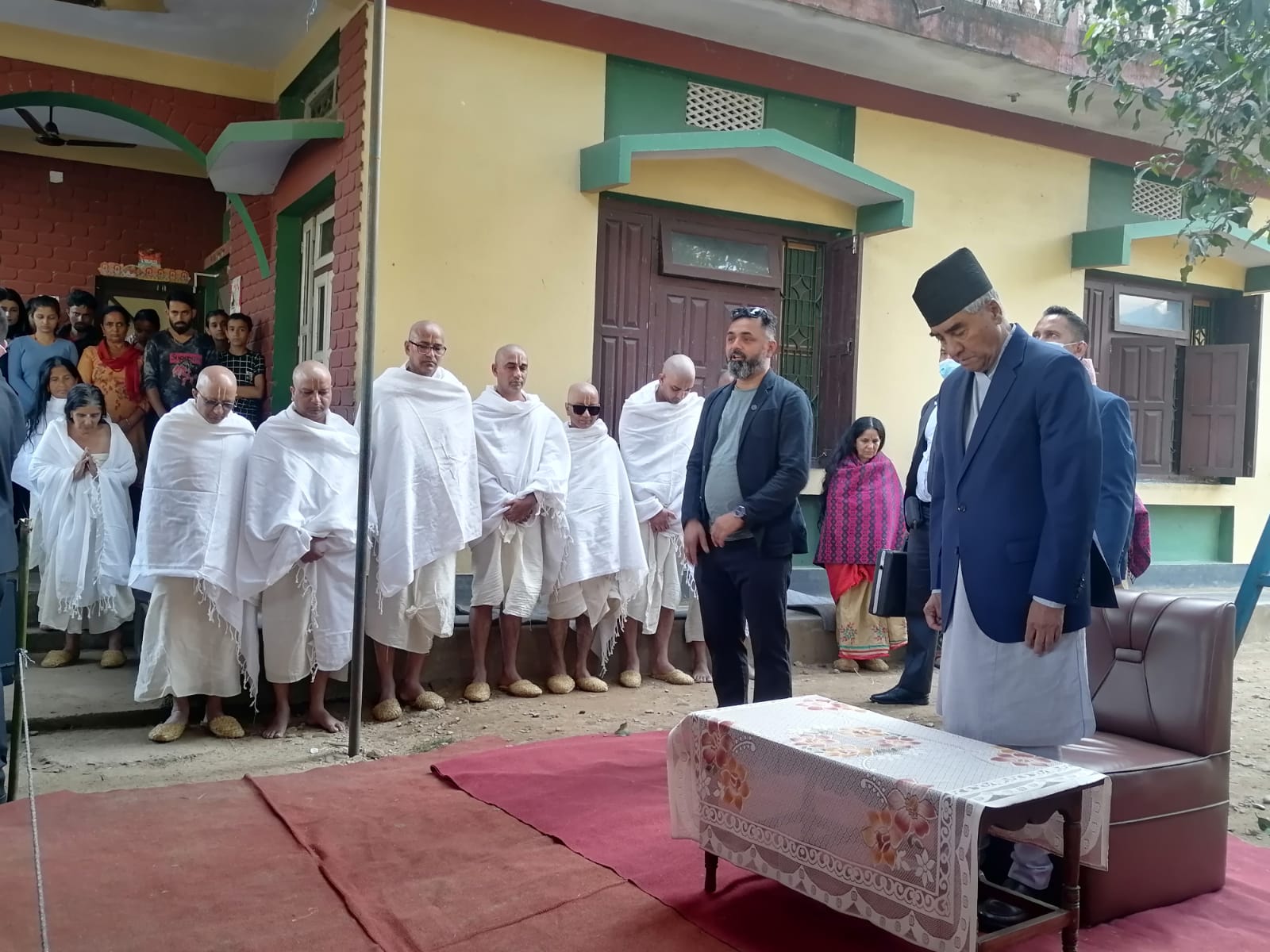 प्रधानमन्त्री देउवाद्वारा प्रजातान्त्र सेनानी सापकोटाको निधन प्रति दुःख व्यक्त