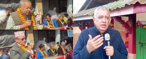 पुराना कामको जस लिएर नयाँ योजना बाडदै गठबन्धनका उम्मेदवारहरु