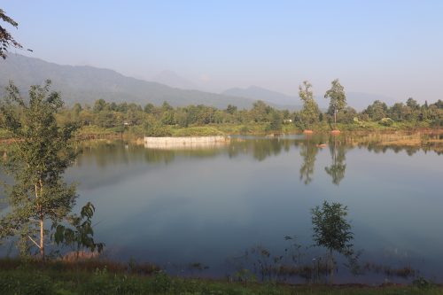 सोह्र वर्षपछि पानीले भरिएको पोखरी ताल