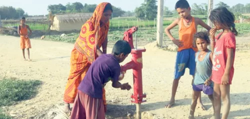भूमिगत पानीको सतह घट्दै