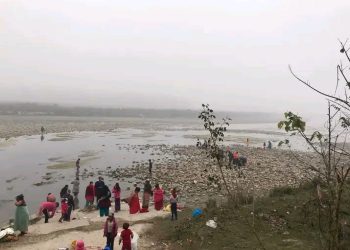 नारायणीको उत्तरी भंगालोमा पानी घटदा निकुञ्जको सुरक्षामा चुनौती