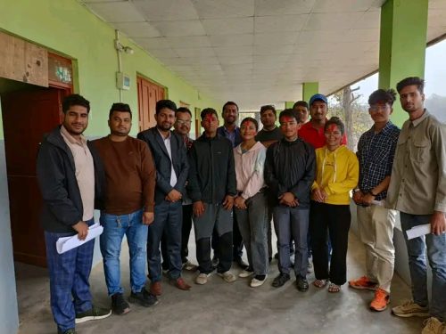 अरुणखोला बहुमुखी क्याम्पसमा गोला प्रथाबाट स्ववियु चयन