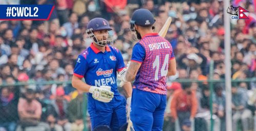 नेपालको ऐतिहासिक जित : यूएईलाई ९ रनले पराजित गरेसँगै विश्वकप छनोटमा स्थान सुरक्षित