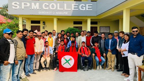 गैंडाकोटको एसपीएम कलेजमा नेविसंघको प्यानल विजयी