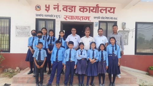 “वडा अध्यक्ष संग बालबालिका“ कार्यक्रम कालिका माविद्धारा सुरु