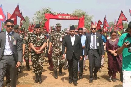 देशको अन्न भण्डार मधेस जोगाउन चुरेको संरक्षण अनिवार्य : उपराष्टपति यादव