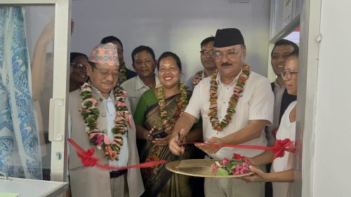 मध्यविन्दु नगर अस्पतालमा अन्तरङ्ग सेवा शुरु