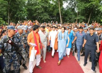 शाश्वतधाममा आयोजना गरिएको हनुमान कथा वाचनको दोस्रो दिन- फोटो फिचर