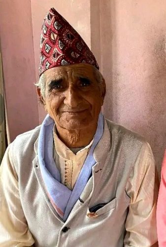 नेपाली कांग्रेस नवलपरासीका संस्थापक सभापति नेपालको निधन