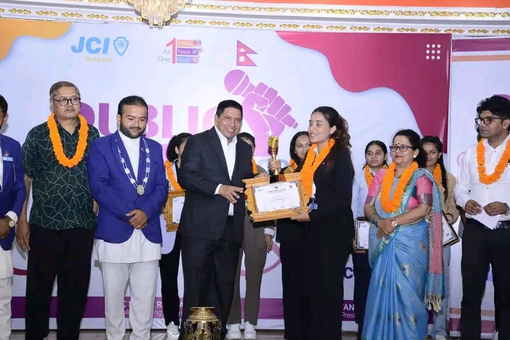 राष्ट्रिय वतृत्वकला प्रतियोगितामा मध्यविन्दु क्याम्पसकी यमकला प्रथम