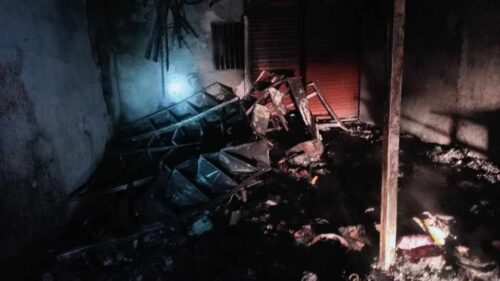 दलदलेमा आगलागी हुँदा ४० लाख बढिको क्षति