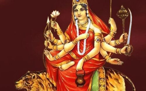 नवरात्रको छैठौं दिन कात्यायनी देवीको विधिपूर्वक पूजा आराधना गरिँदै