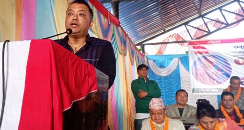 चुनाव हारिएला, सोफा छोडेर चकटीमा बसौँला अब गठबन्धन गरिन्न : महामन्त्री थापा