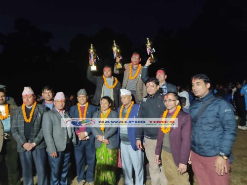 कावासोती नगरस्तरिय राष्ट्रपति रनिङ्गशिल्ड : ७ स्वर्ण सहित मध्यविन्दु क्याम्पस नगरप्रथम