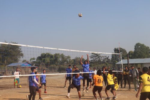 नवलपुरमा नगरकप भलिबल प्रतियोगिता सुरु