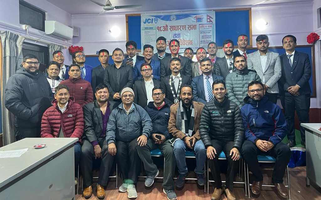 गैंडाकोट जेसीजको अध्यक्षमा राजेश पौडेल निर्वाचित