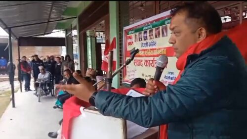 महासमिति बैठकबाटै नेतृत्व लिन कार्यकर्ताको गगनलाई सुझाव