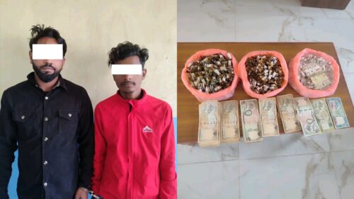 लागू औषध सहित गैंडाकोटबाट २ जना पक्राउ