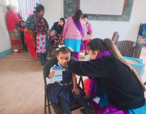 लक्ष्यभन्दा ८० हजार बढी बालबालिकाले लगाए दादुरा रुवेलाविरुद्धको खोप