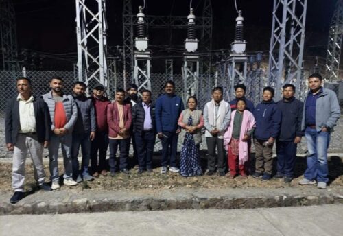 दुर्गम धौवादी डाँडा क्षेत्रमा राष्ट्रिय प्रशारणको विद्युत बिस्तार