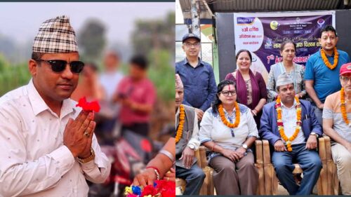 लायन्स क्लव अफ चितवन वाङ्मयको वर्ष २०२४-२५ को अध्यक्षमा अधिकारी