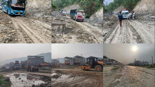 धुलो र हिलोले राजमार्ग अस्तव्यस्त : सर्वसाधारणलाई सास्ती, सरकारलाई छैन चासो