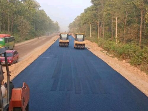 नारायणघाट बुटवल सडक : पुर्वी खण्डमा ५२ प्रतिशत भौतिक प्रगति