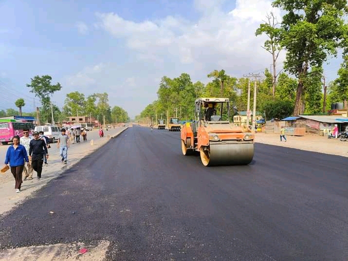 ठेक्का तोडने चेतावनी पछि काममा फर्कियो चाईनिज कम्पनी