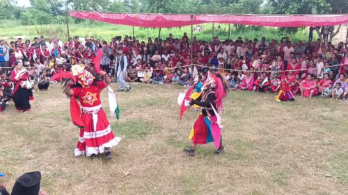 कावासोती नगर स्तरीय लाखेनाँच प्रतियोगितामा सिका नेवाः गुठी प्रथम
