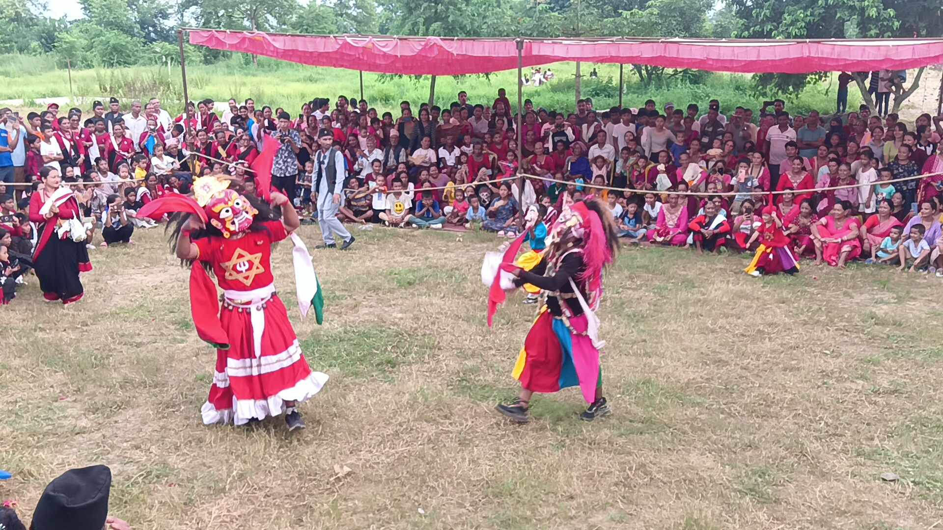 कावासोती नगर स्तरीय लाखेनाँच प्रतियोगितामा सिका नेवाः गुठी प्रथम