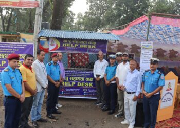 नवलपुरका विभिन्न स्थानमा प्रहरीको ‘यात्रु सहायता कक्ष’ र सवारी चालक विश्राम कक्ष