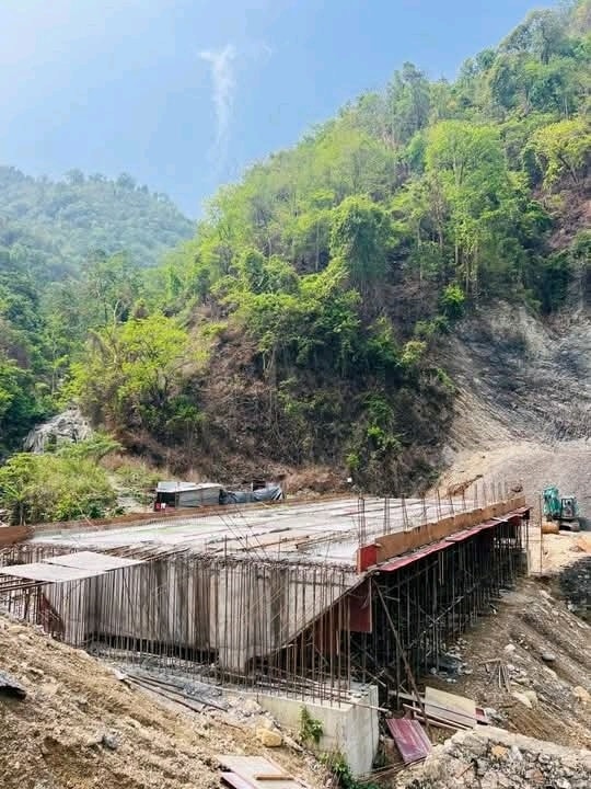 तरंग खोलामा काम थालेको ६ वर्षपछि पक्की पुल