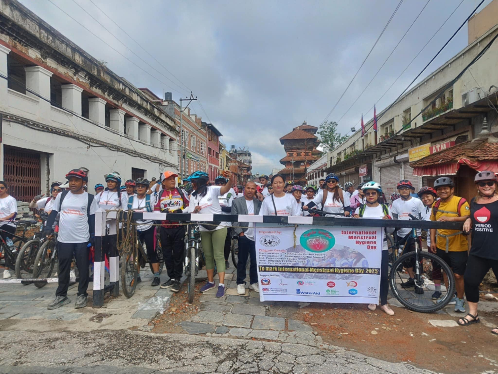 महिनावारी स्वच्छताका लागि ३ सय ९२ साइकल यात्रीको सचेतनामूलक र्‍याली
