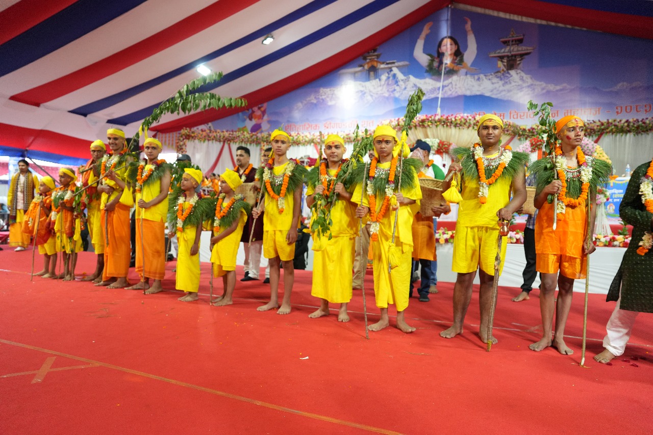 कोटीहोममा १२ जनाको सामुहिक व्रतवन्ध, हवन शुरु, भोलि रक्तदान हुने