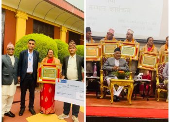 हुप्सेकोटकी कृषक तिवारी ‘राष्ट्रिय उत्कृष्ट कृषक’ पुरस्कारबाट पुरस्कृत