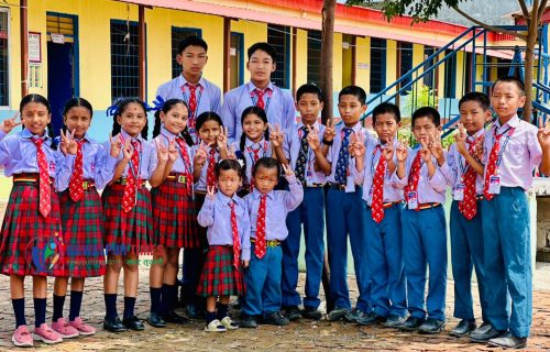 कावासोतीको समता स्कुलमा ८ जोडि जुम्ल्याहा , पढाइमा अब्बल