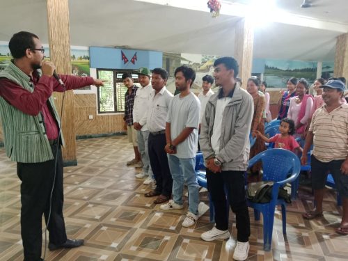 बोटे समुदायका युवालाई आर्थिक सशक्तिकरण र सचेतना अभिवृद्धि सम्बन्धि अभिमुखीकरण